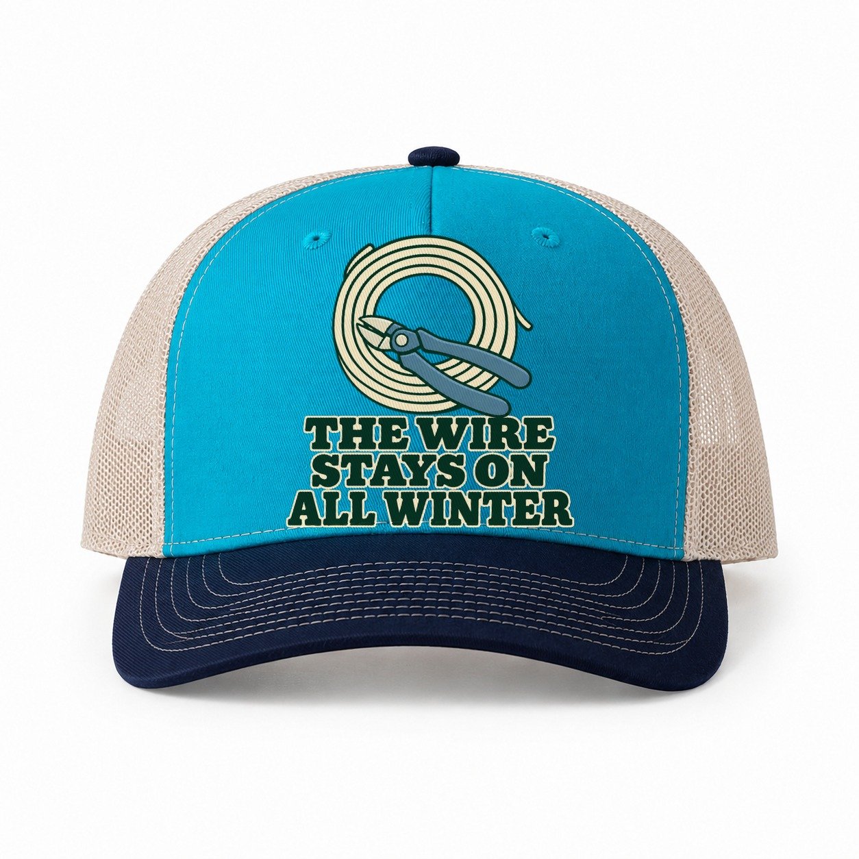 Teal-Navy — front view