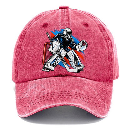 Pop Art Hockey Goalie Classic Cap – Pomegranate Blush
