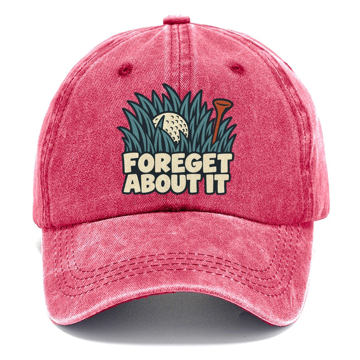 Foreget About It Familiar Punchlines Classic Cap – Pomegranate Blush