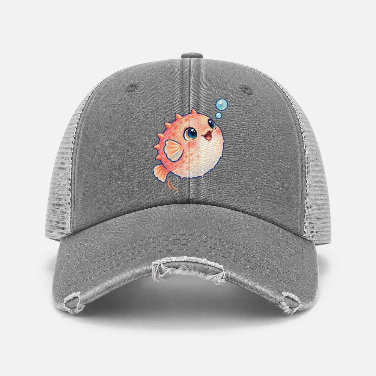 Grey — front view