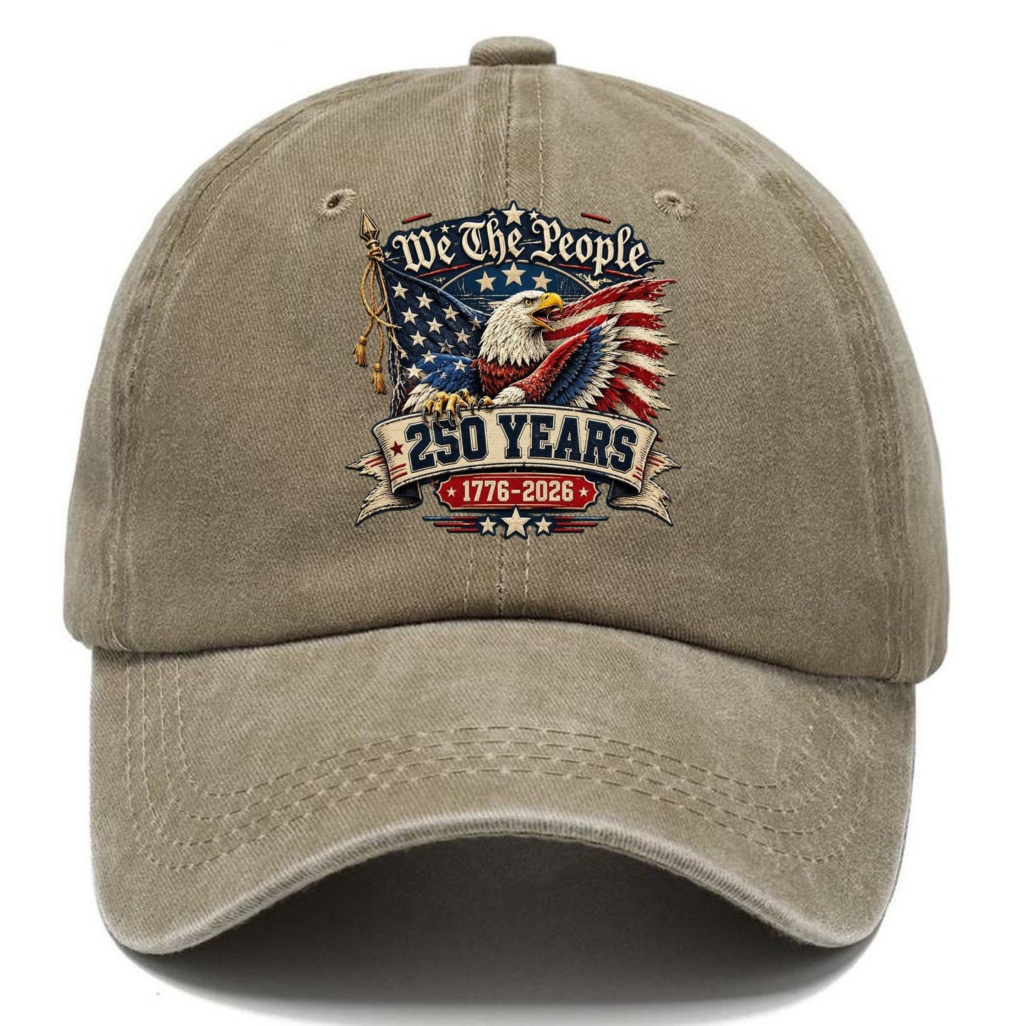 We The People Eagle 250 Classic Cap – Warm Sand