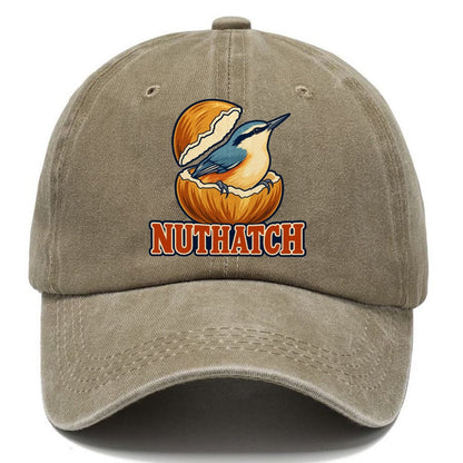 Nuthatch Birdwatching Classic Cap – Warm Sand