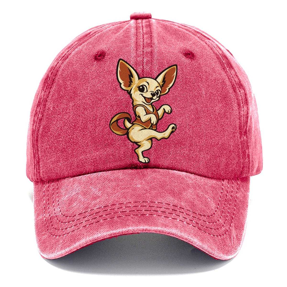 Chihuahua Dance Lead Sundown Familiars Classic Cap – Pomegranate Blush