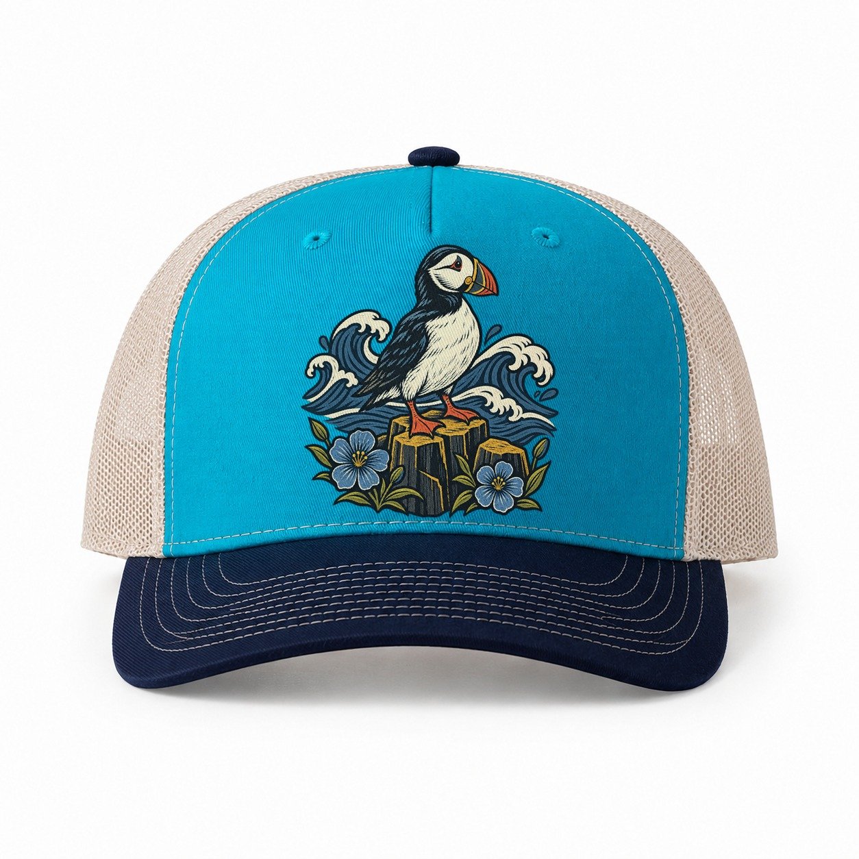 Teal-Navy — front view