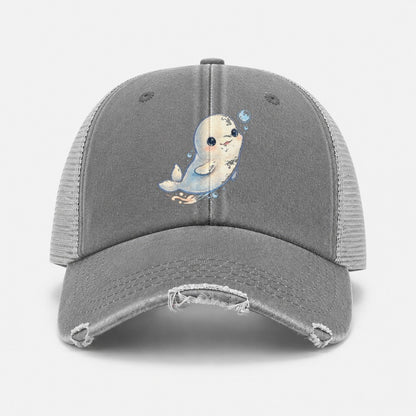 Grey — front view