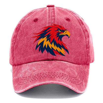 Red Navy Eagle Head Classic Cap – Pomegranate Blush