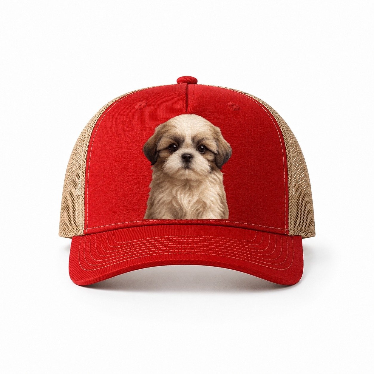 Red-Khaki — front view