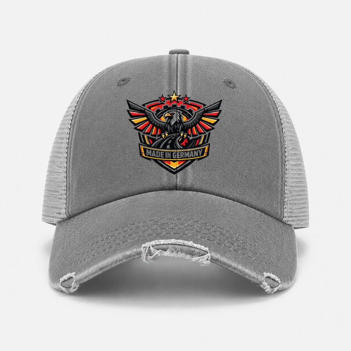 Grey — front view
