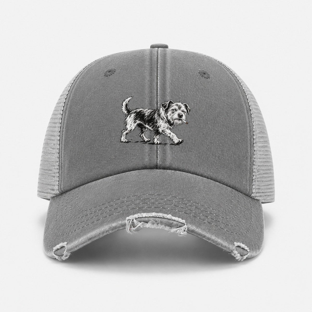 Grey — front view