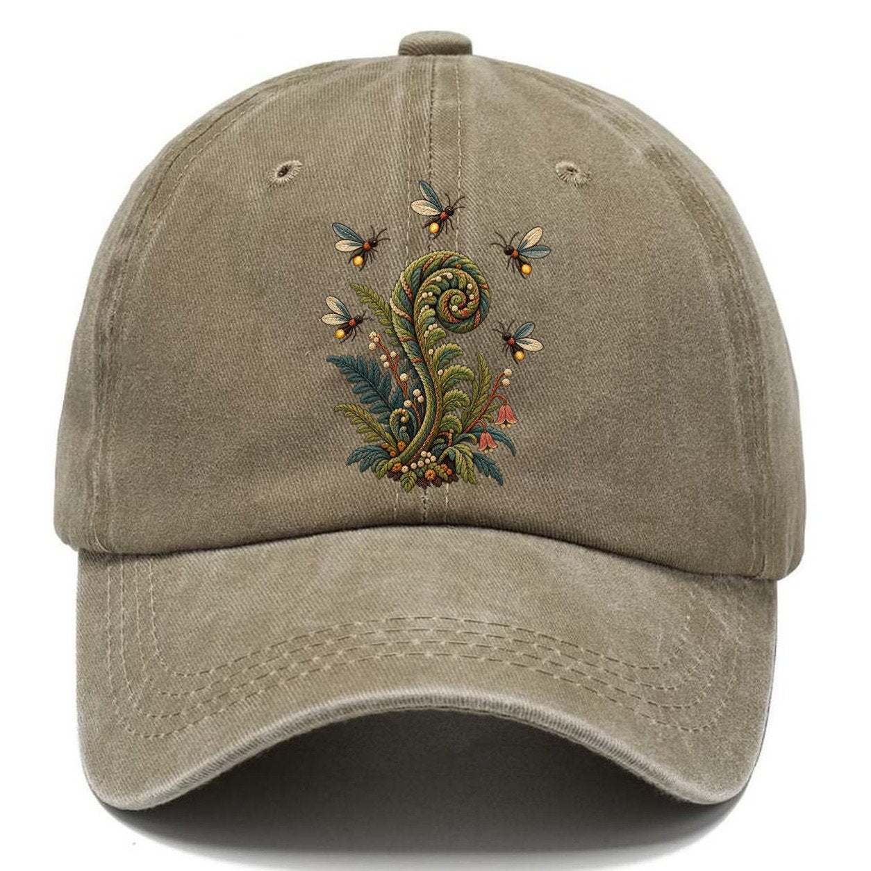 Firefly Fern Constellation Gentle Wild Classic Cap – Warm Sand