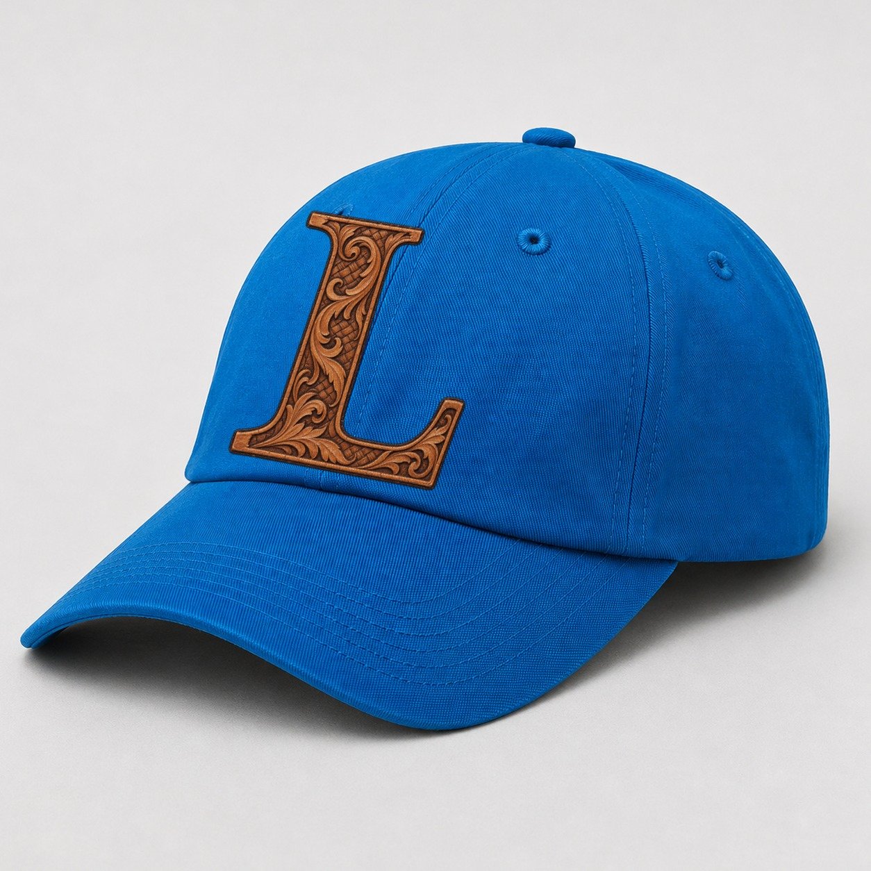 Blue — angle view