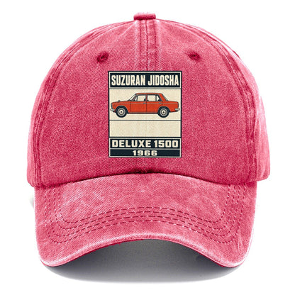 Suzuran Deluxe Showa Speed Plates Classic Cap – Pomegranate Blush