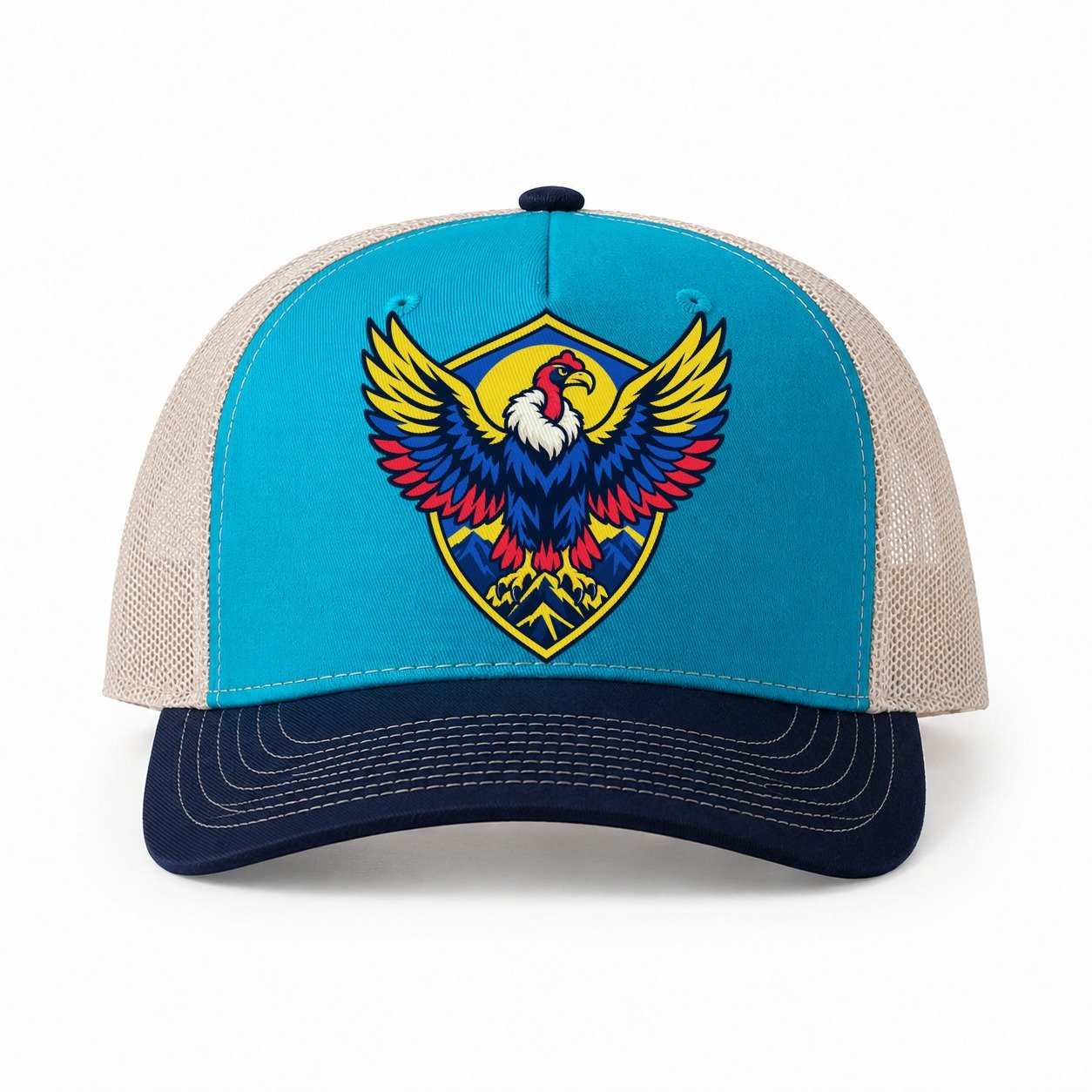Teal-Navy — front view