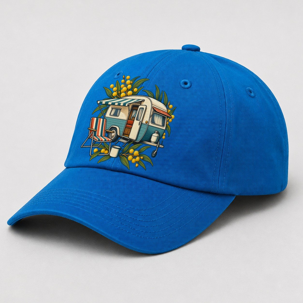 Blue — angle view