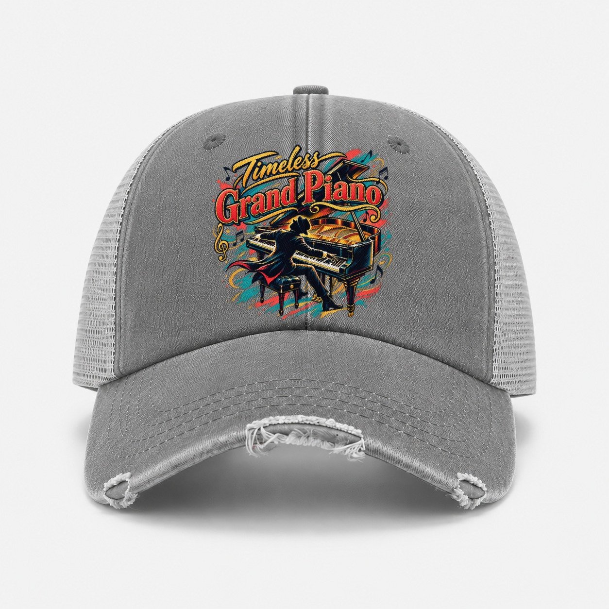 Grey — front view