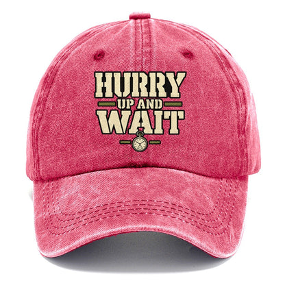 Hurry Up And Wait Barracks Wit Classic Cap – Pomegranate Blush