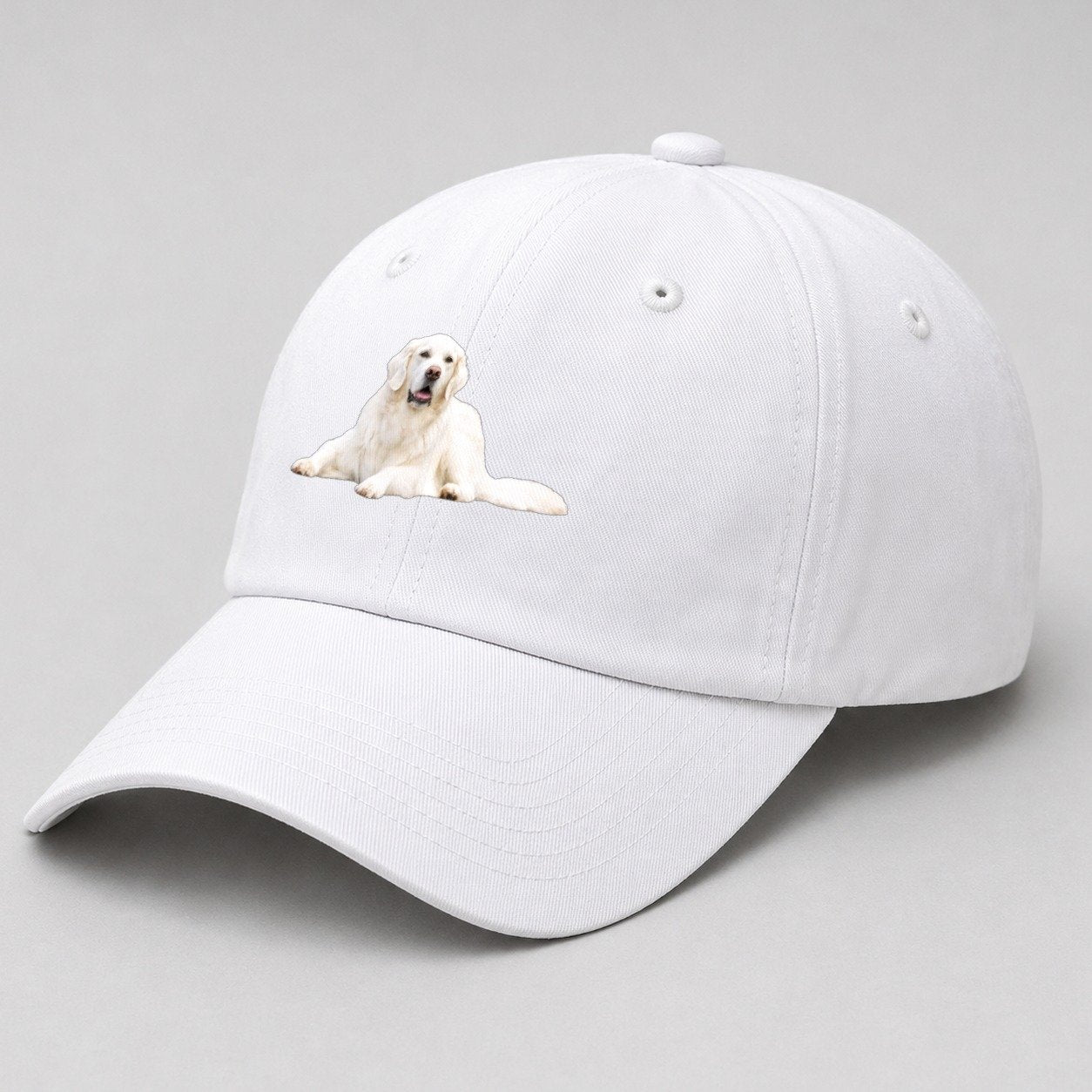 White — angle view