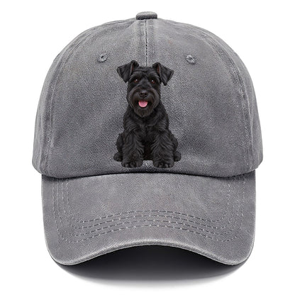 Black Miniature Schnauzer Classic Cap – Urban Haze