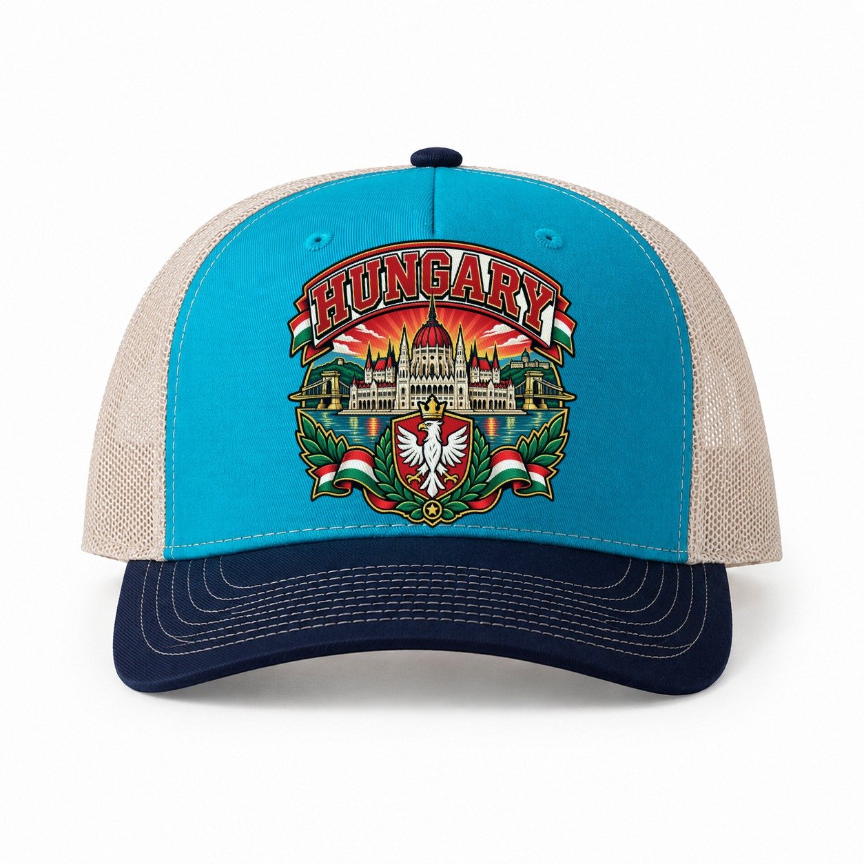 Teal-Navy — front view