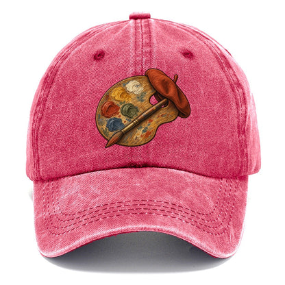 Palette And Beret Fan Favorites Classic Cap – Pomegranate Blush