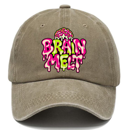 Brain Melt Crazy Styles Classic Cap – Warm Sand