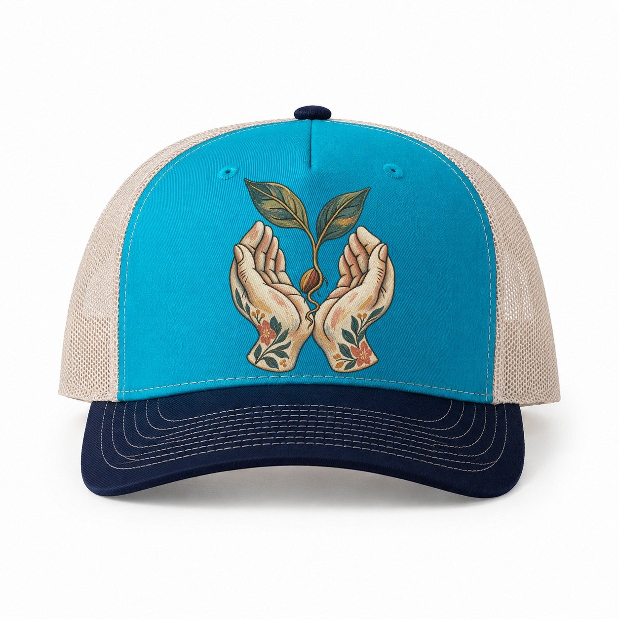 Teal-Navy — front view