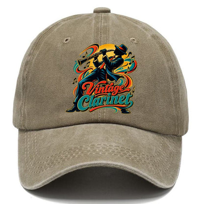 Vintage Clarinet Music Instruments Classic Cap – Warm Sand