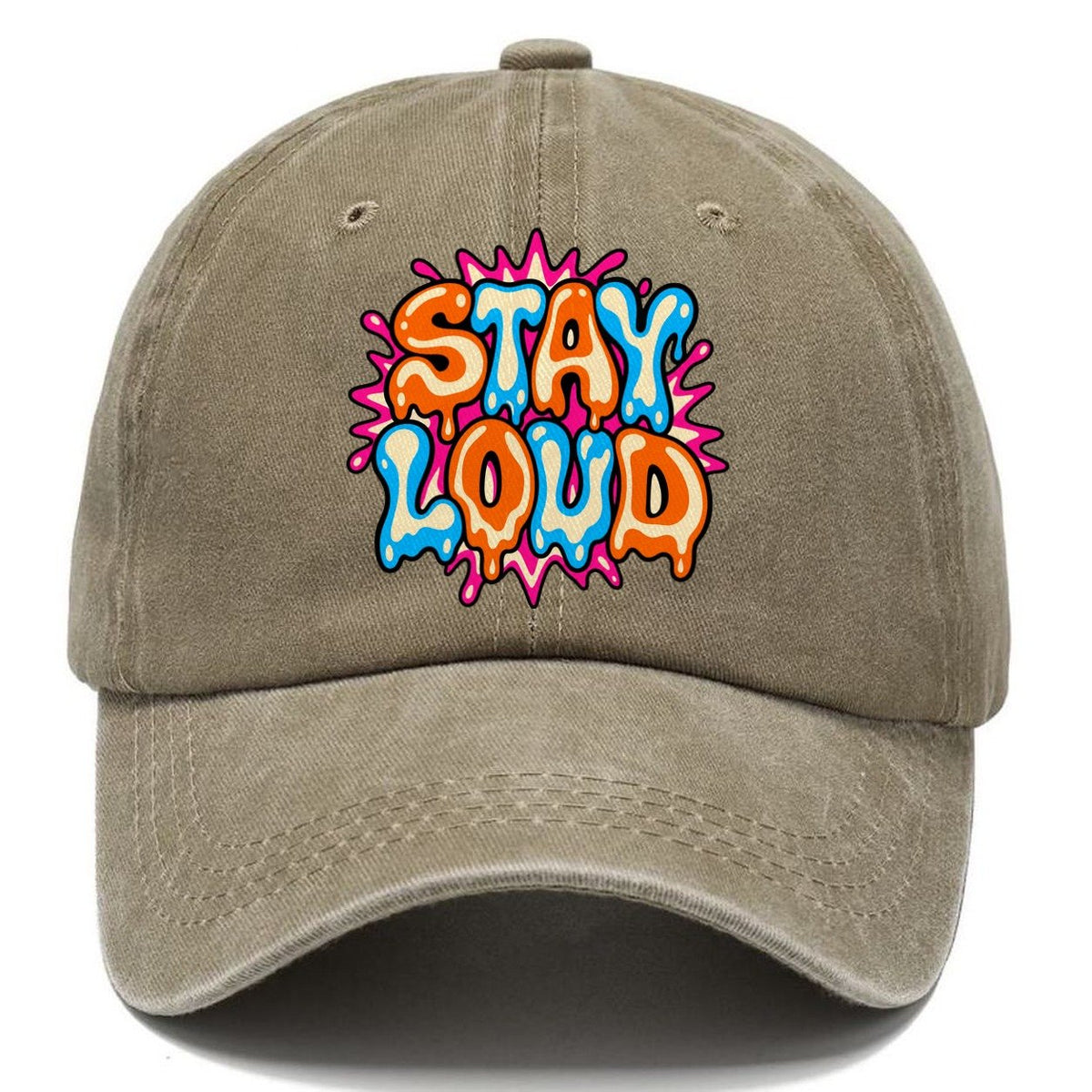 Stay Loud Crazy Styles Classic Cap – Warm Sand