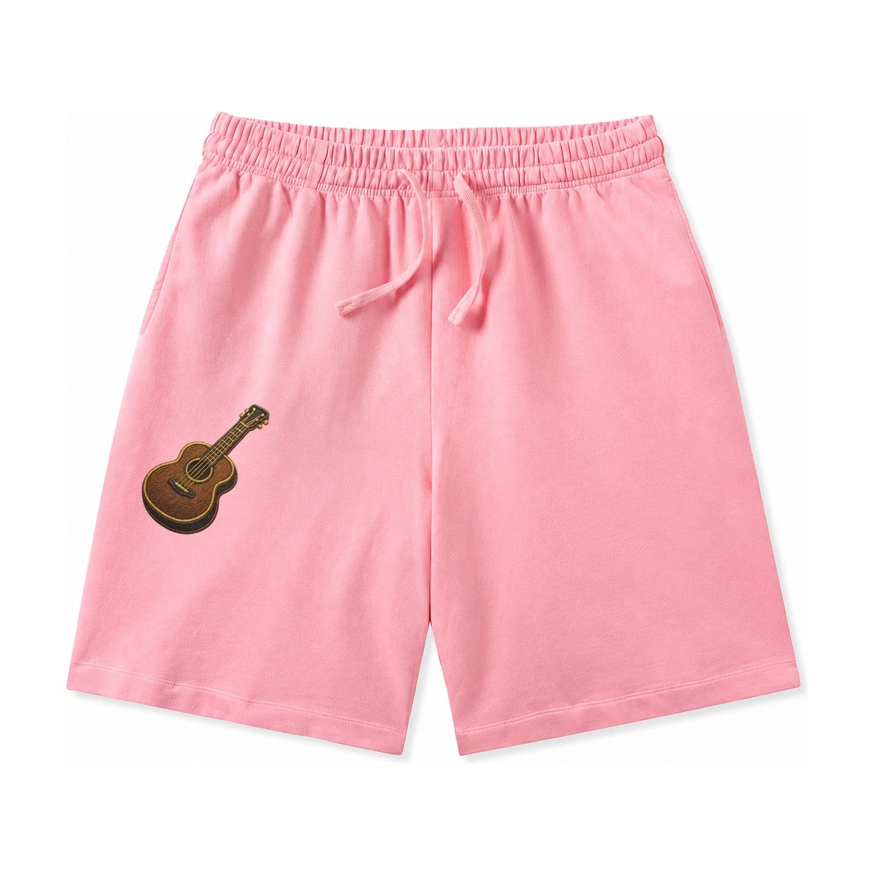 Vintage Guitar Classic Acoustic Guitar With Bronze Strings A Washed Shorts – Pink