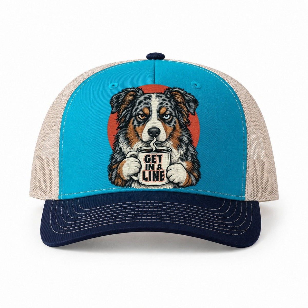 Teal-Navy — front view