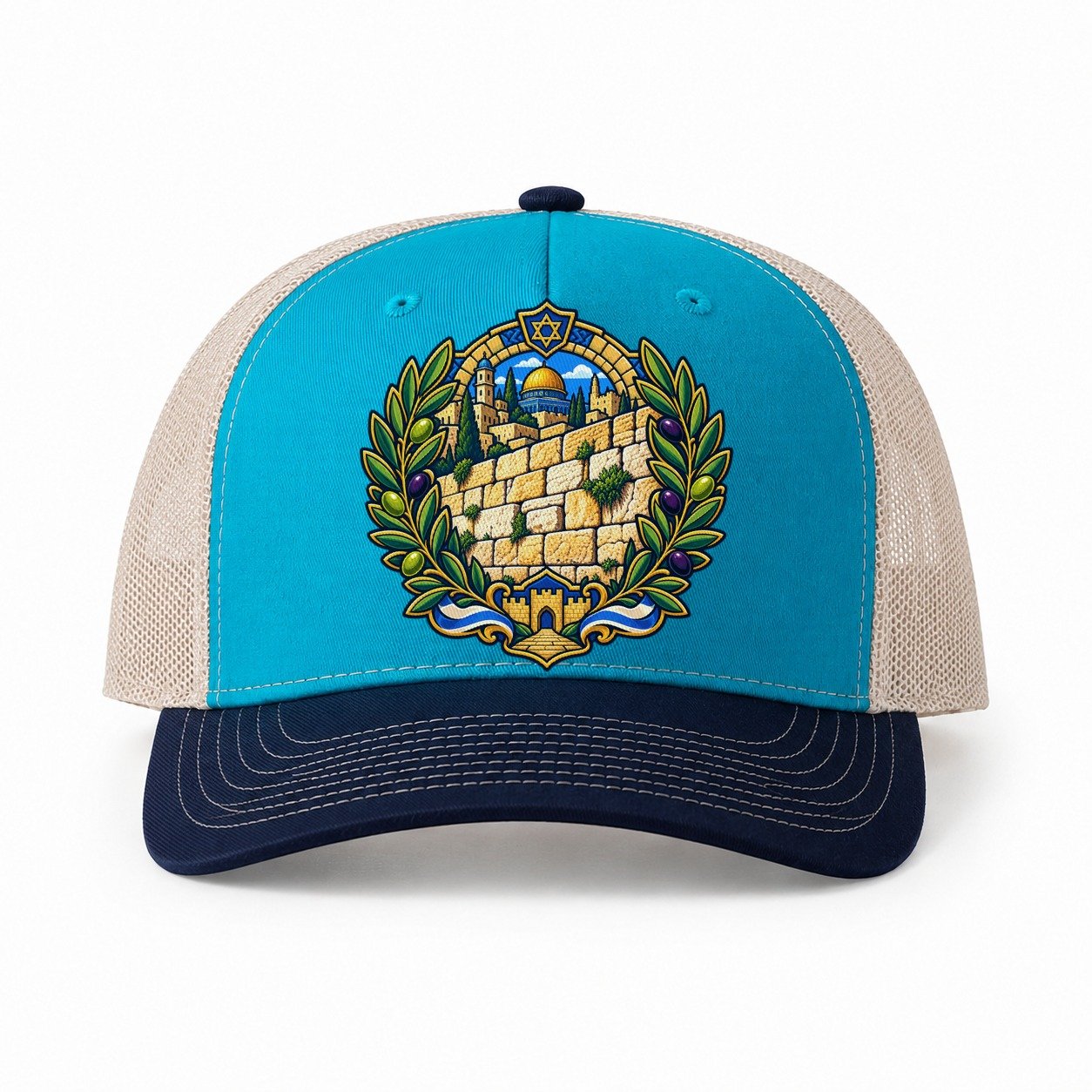 Teal-Navy — front view