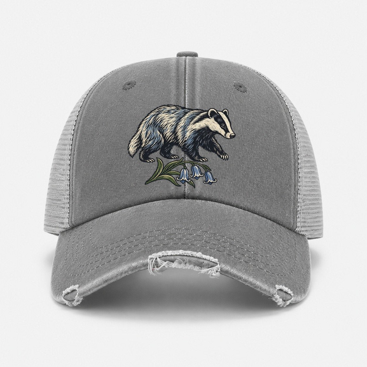 Grey — front view
