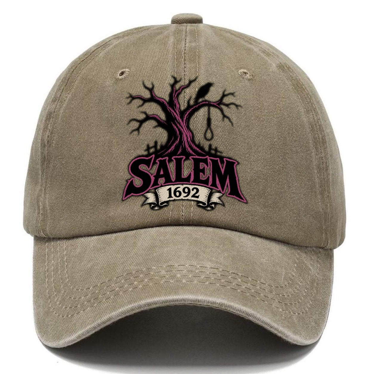 Salem Sixteen Ninety Two Witch Magic Classic Cap – Warm Sand