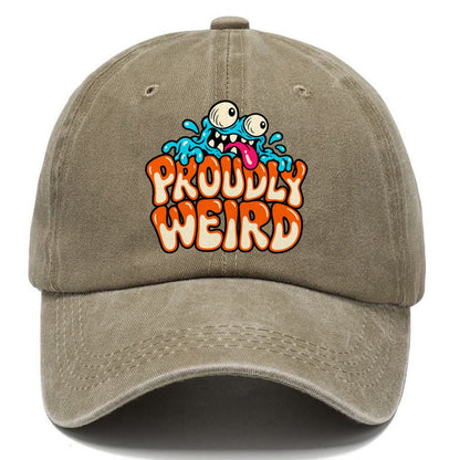 Proudly Weird Crazy Styles Classic Cap – Warm Sand