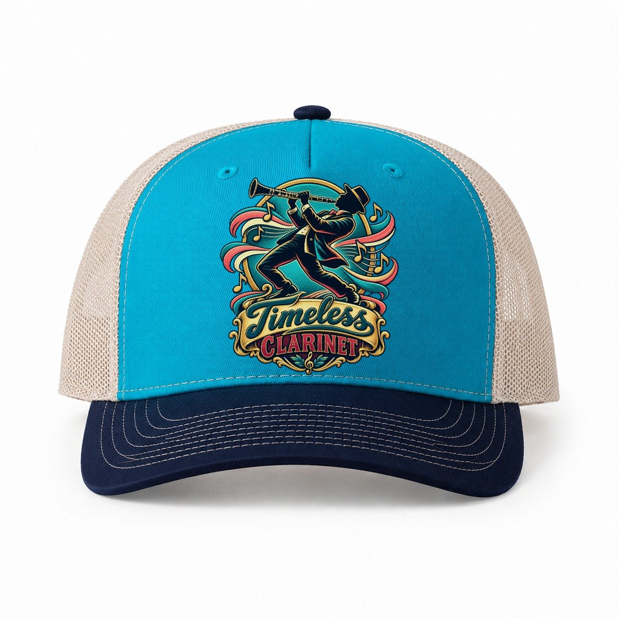 Teal-Navy — front view