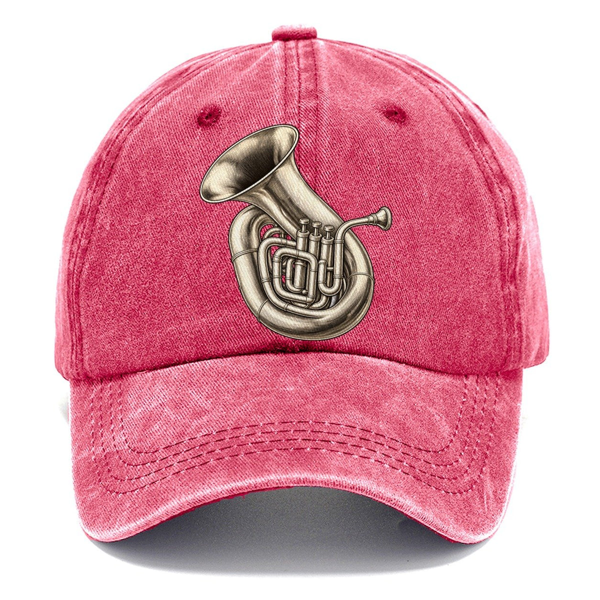 Tuba Silver Bell Turn Pastimes Companions Classic Cap – Pomegranate Blush