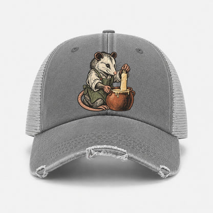 Grey — front view