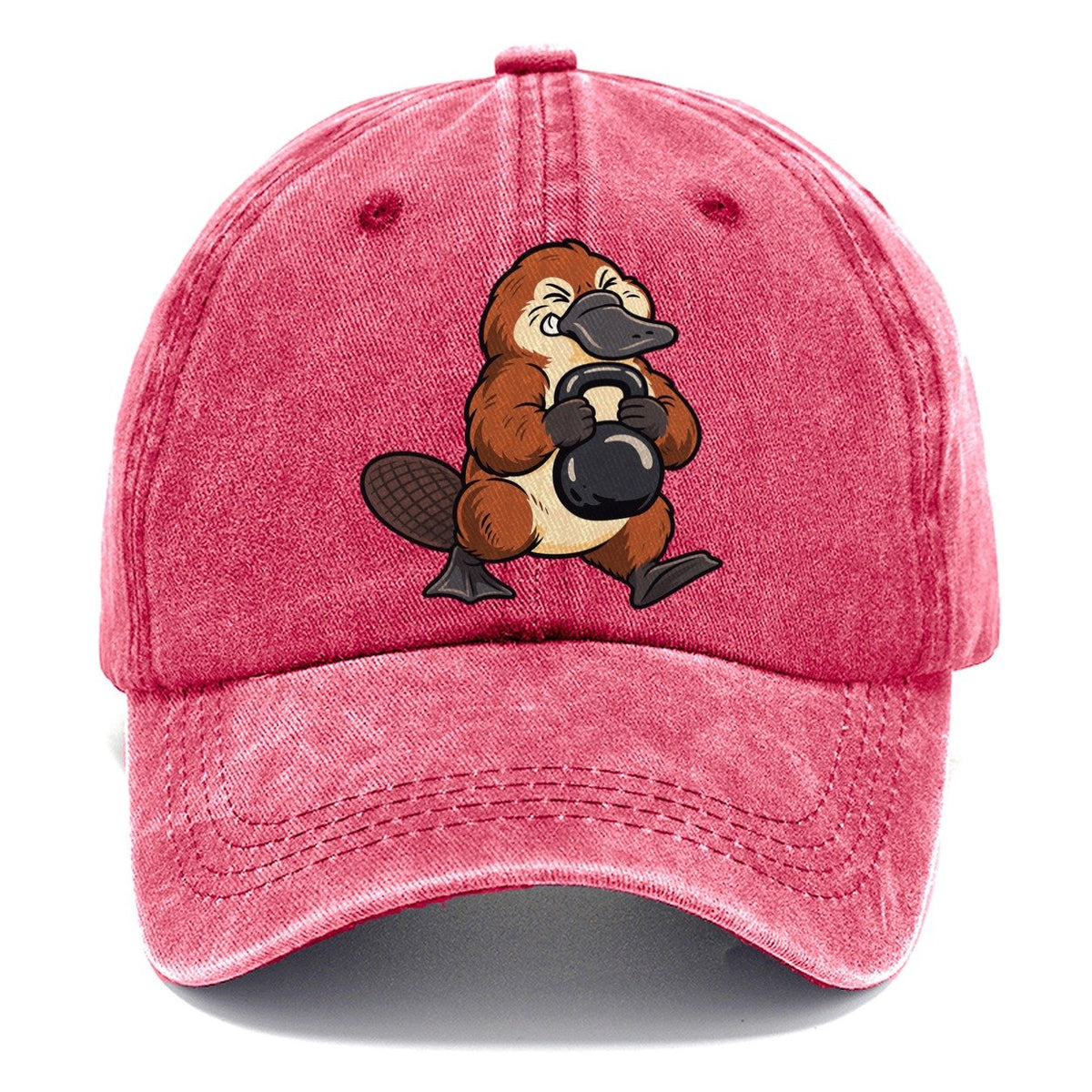 Platypus Duck Walk Animal Lifters Classic Cap – Pomegranate Blush