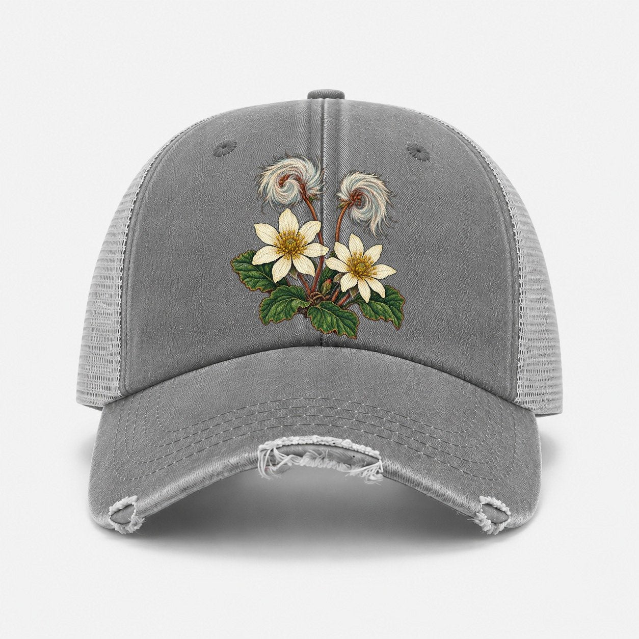 Grey — front view