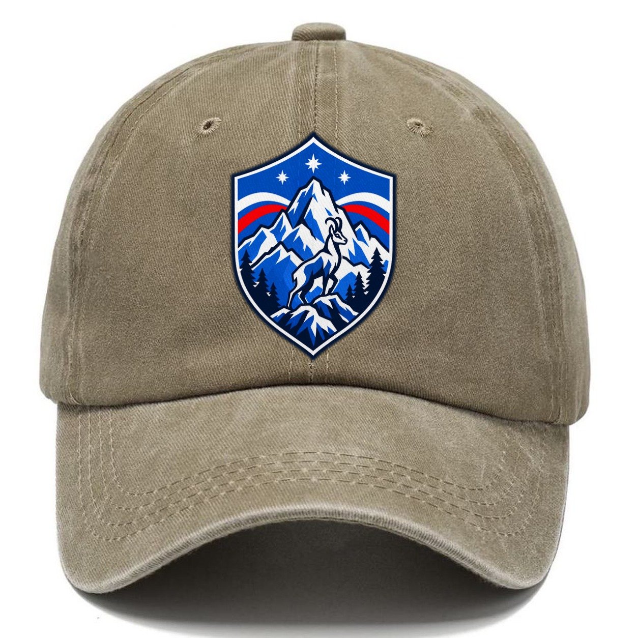 Slovenia Minimal Emblem Country Logos Classic Cap – Warm Sand