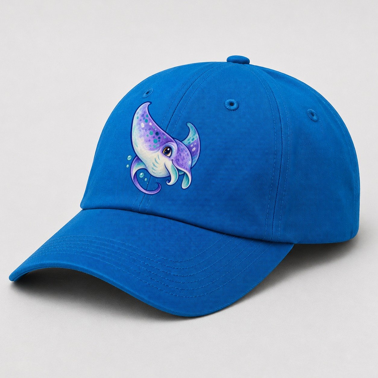 Blue — angle view