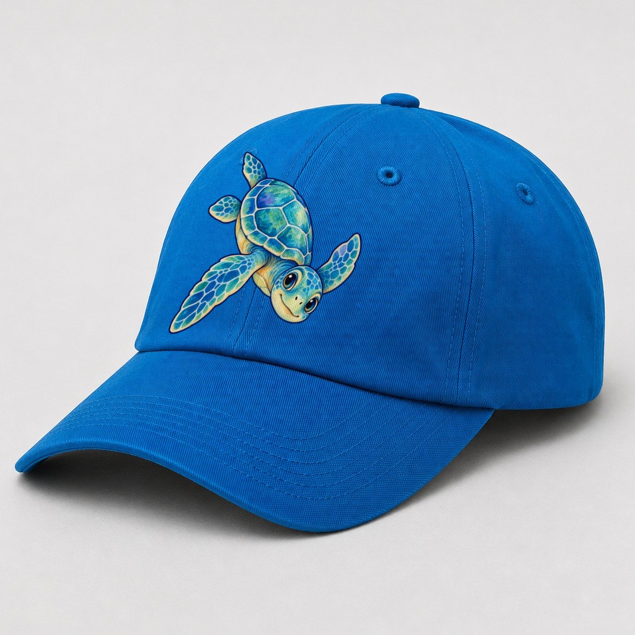 Blue — angle view
