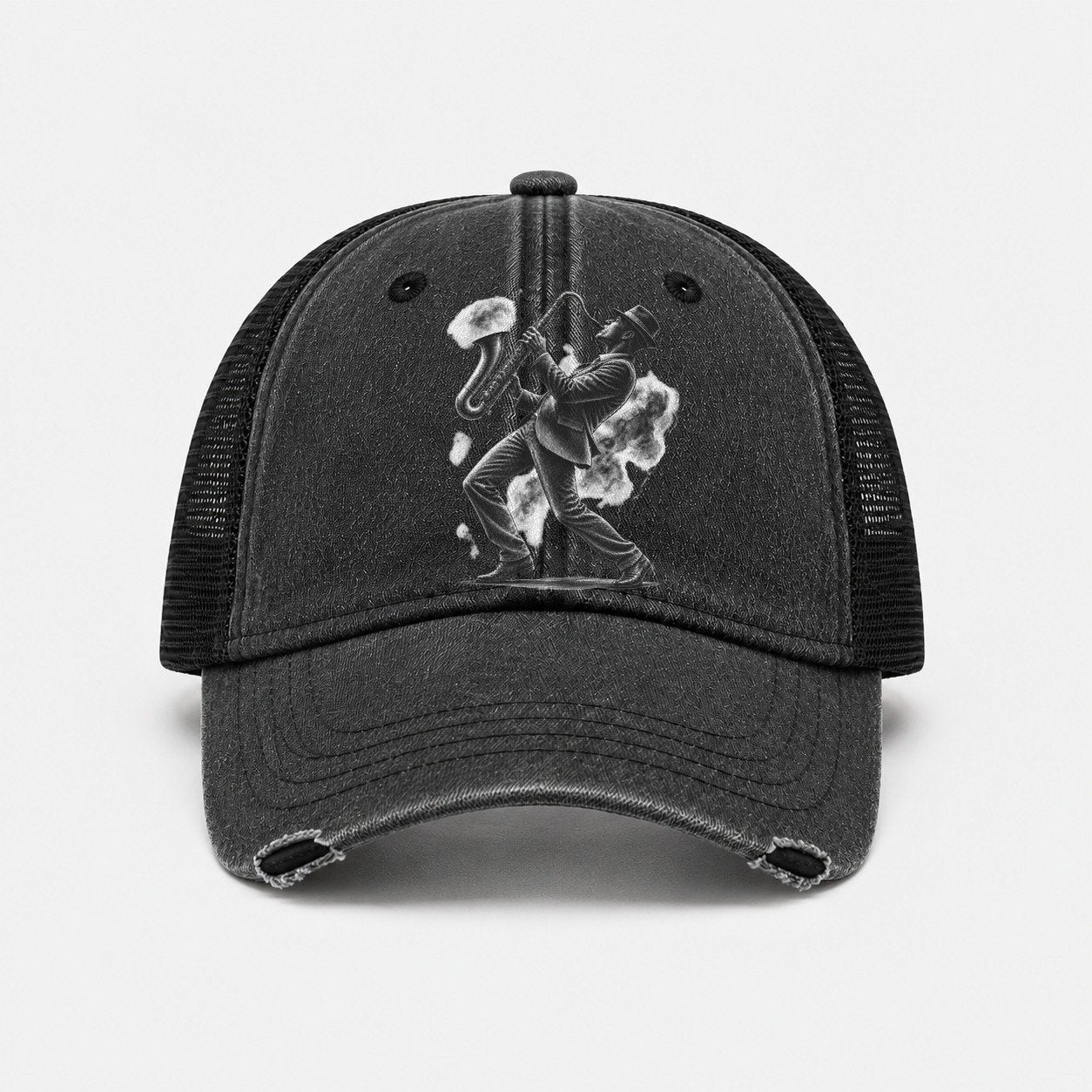 Black — front view