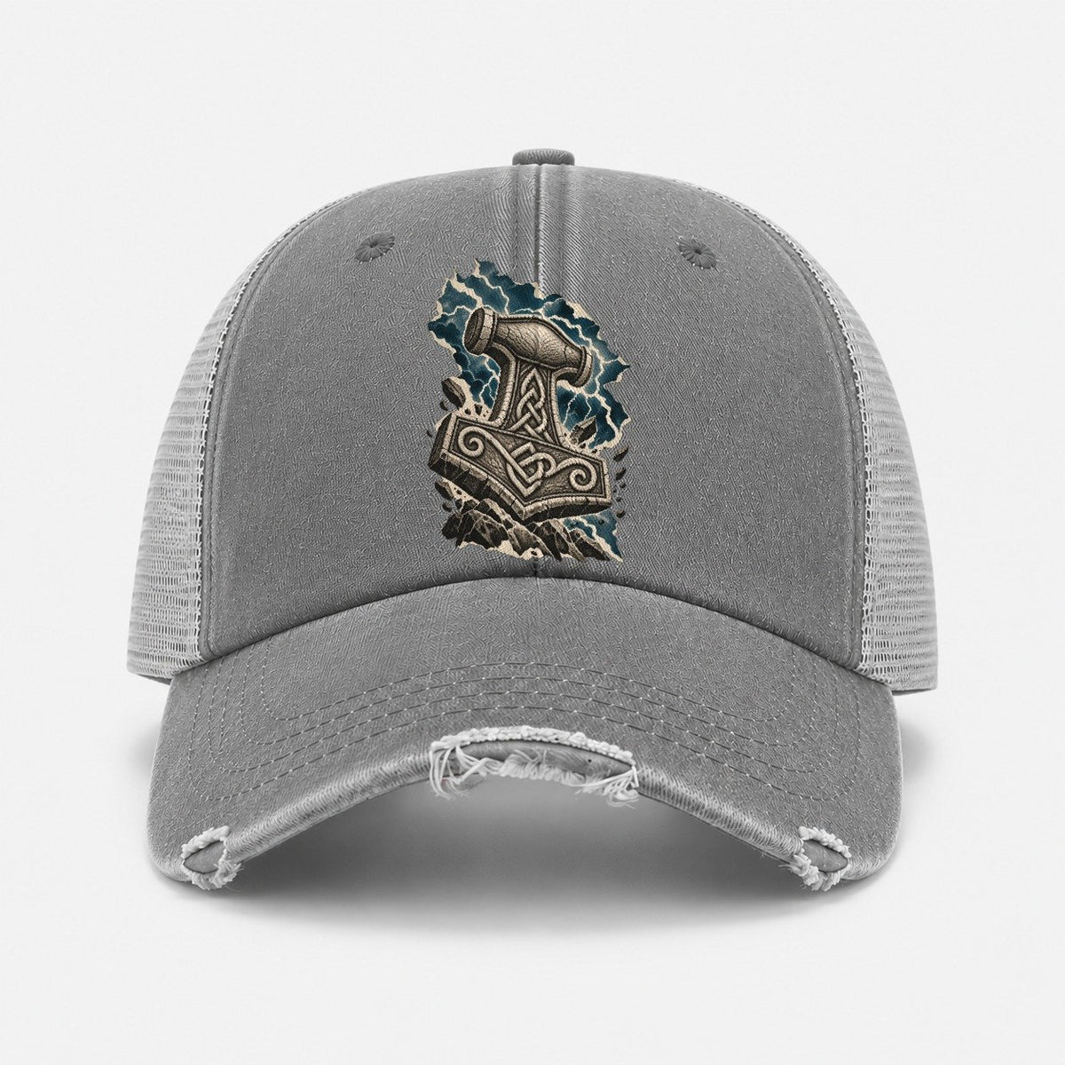 Grey — front view