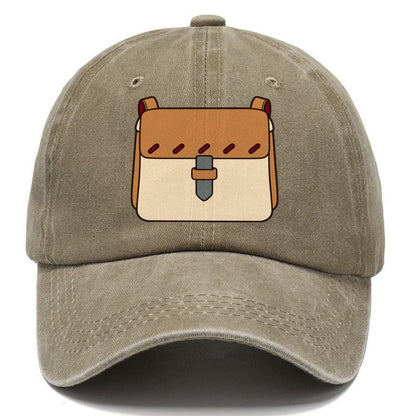 Small Satchel Study Leathercraft Classic Cap – Warm Sand