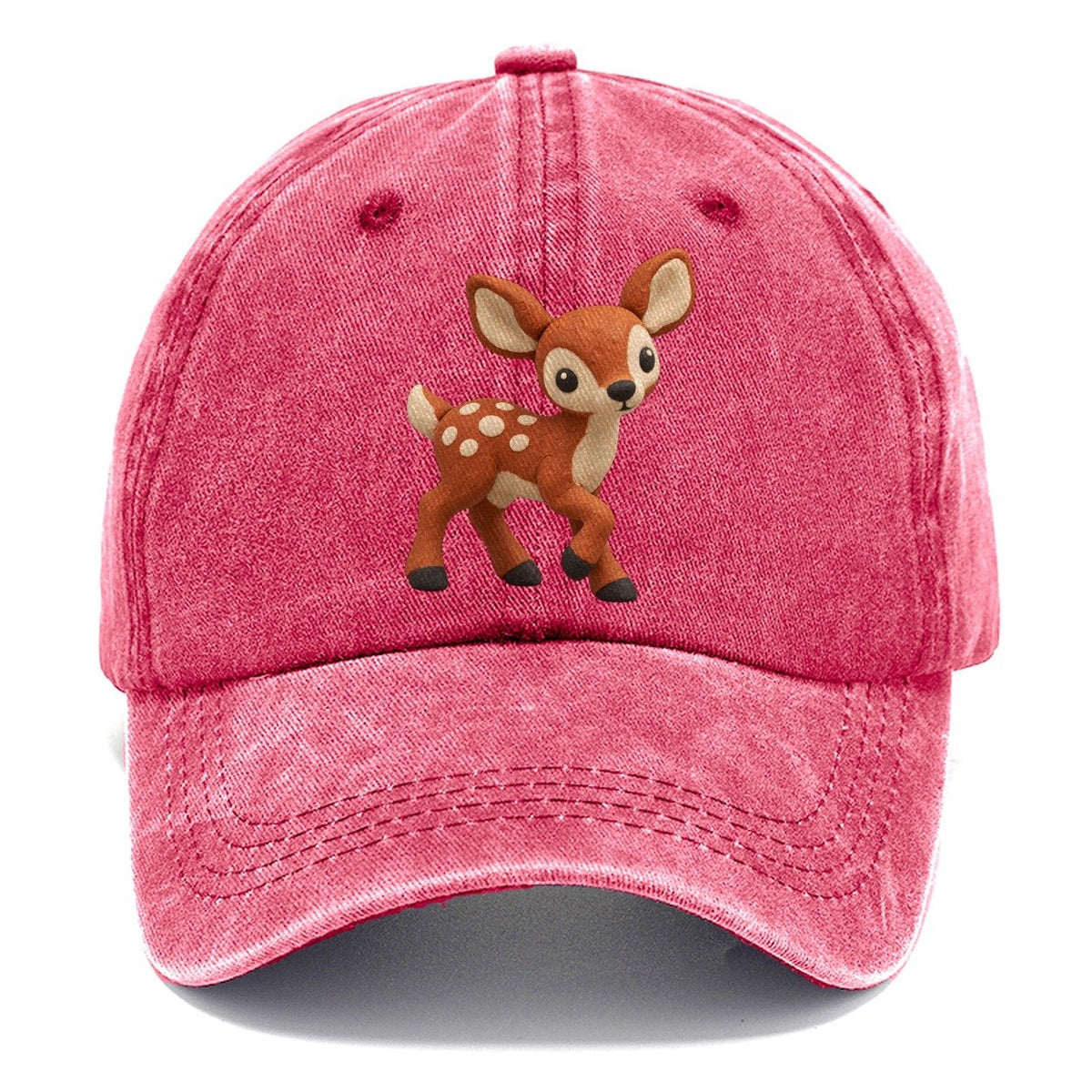 Fawn First Step Classic Cap – Pomegranate Blush