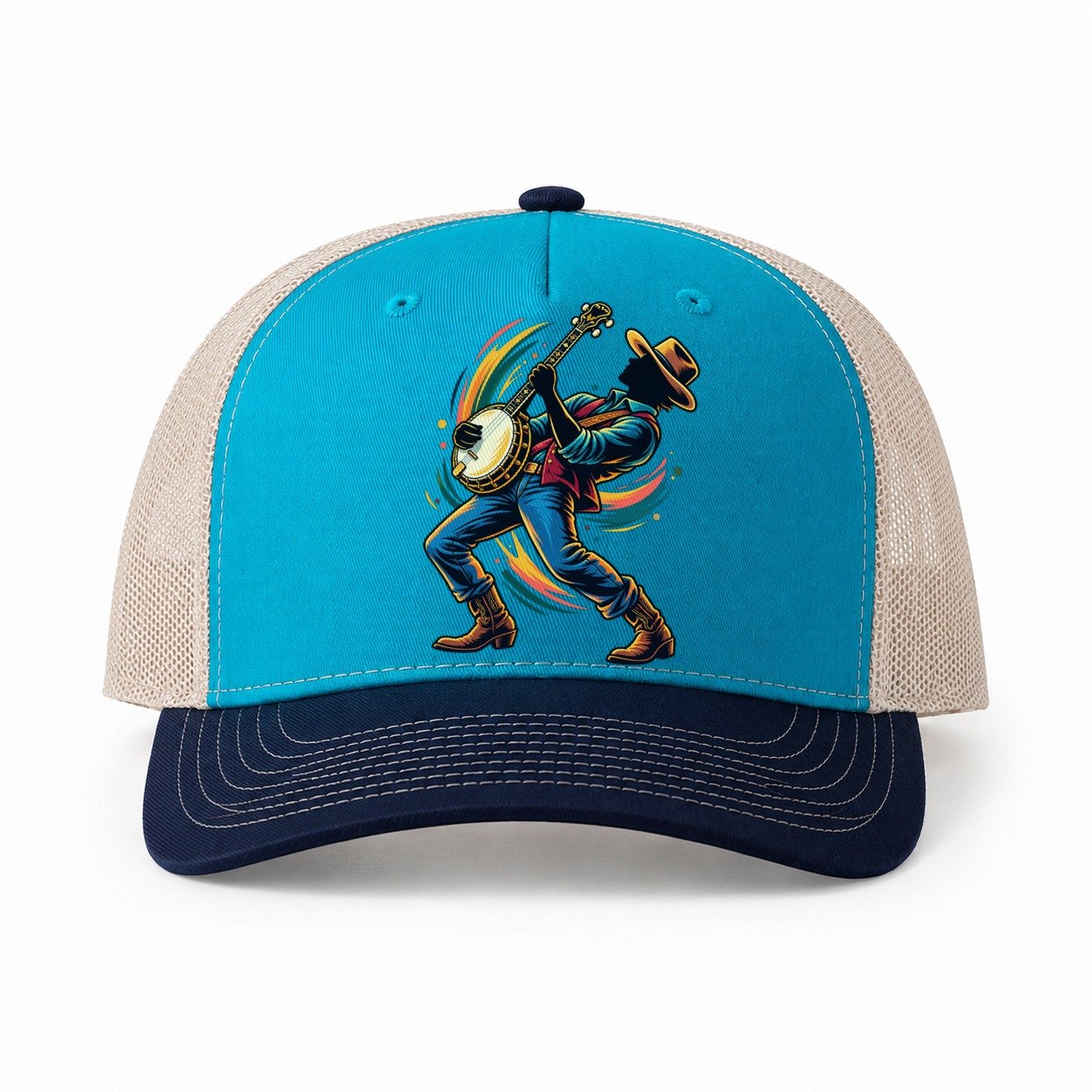 Teal-Navy — front view