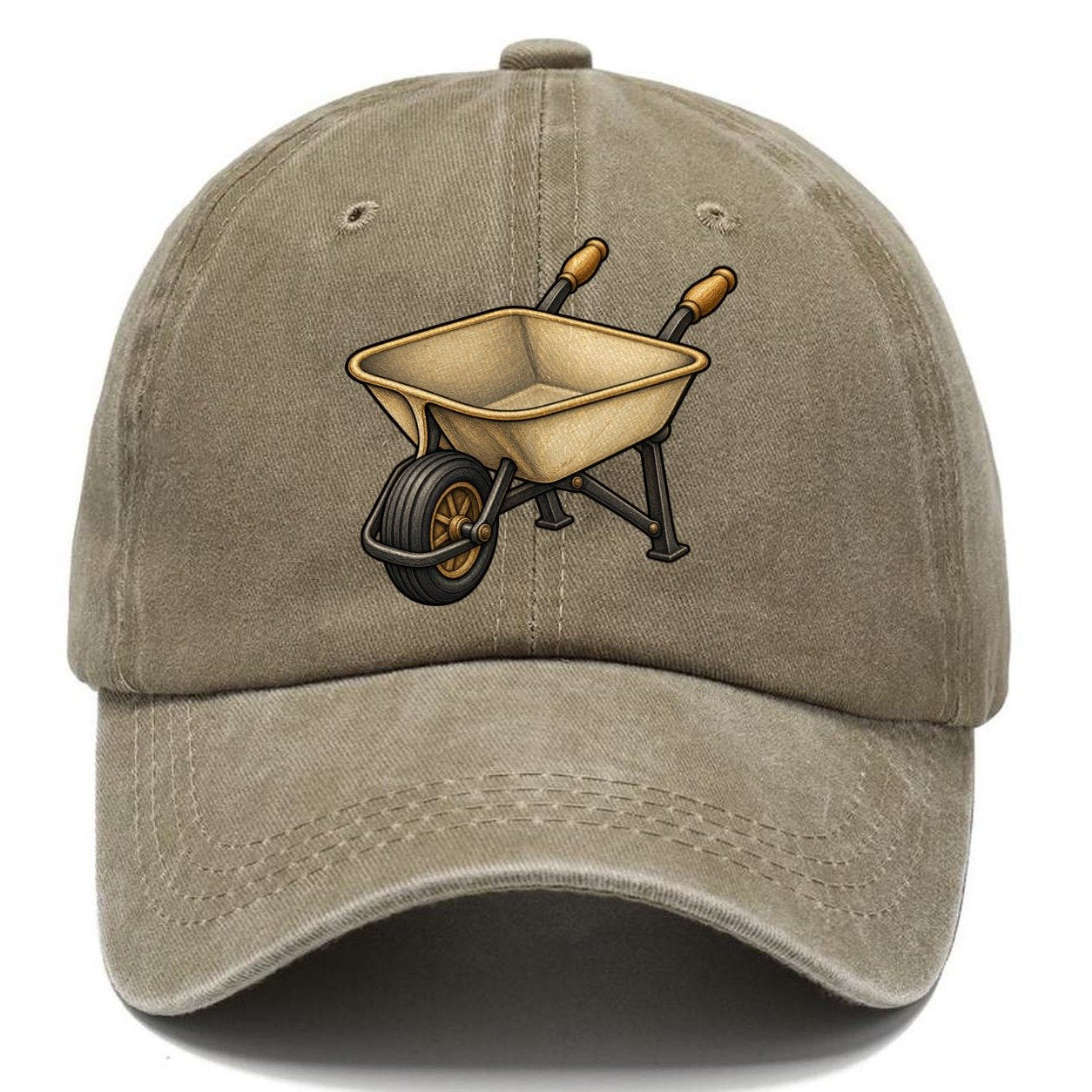 Wheelbarrow Heavy Duty Classic Cap – Warm Sand