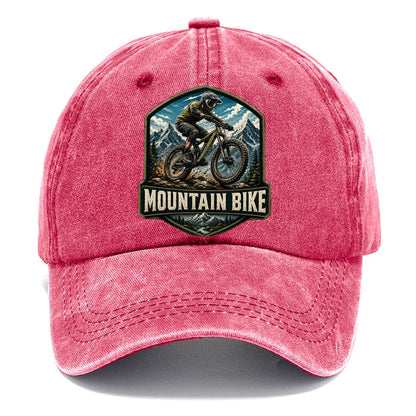 Mountain Bike Rider Classic Cap – Pomegranate Blush
