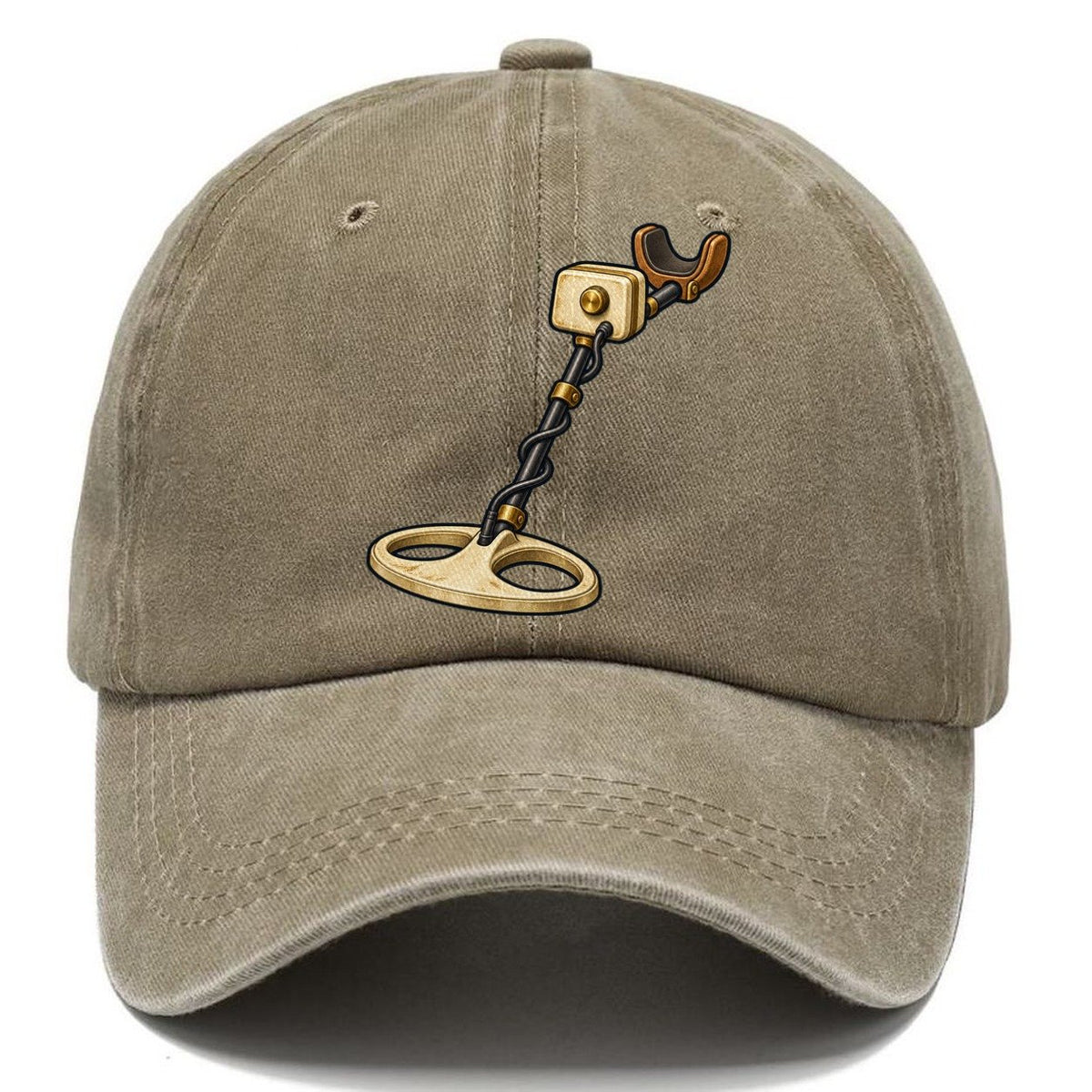 The Detector Treasure Hunting Classic Cap – Warm Sand